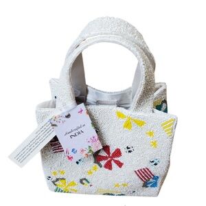 Beach Sand Seaside Viral Beaded Small Tote Bag